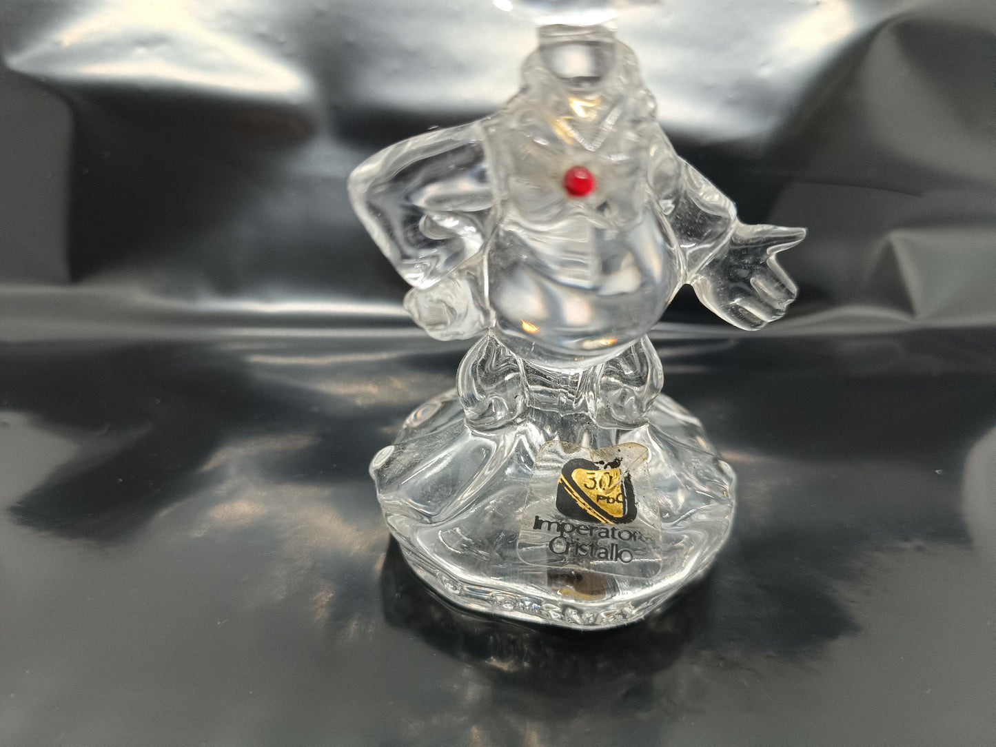 Lead Crystal figurine Disney Donald 10 cm Imperatore Cristallo 30 Pbo