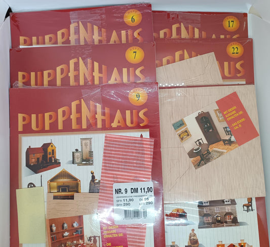 Delprado dollhouse - Puppenhaus 6, 7, 9, 17, 22 __etsy:7398031445