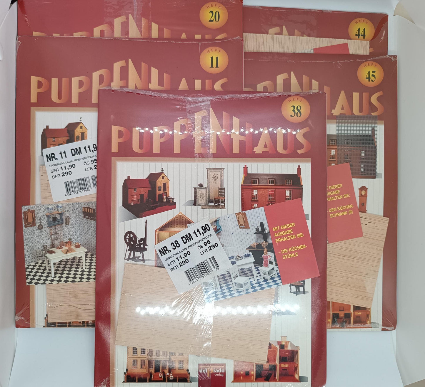 Delprado dollhouse - Puppenhaus 11, 20, 38, 44, 45 __etsy:7398042723