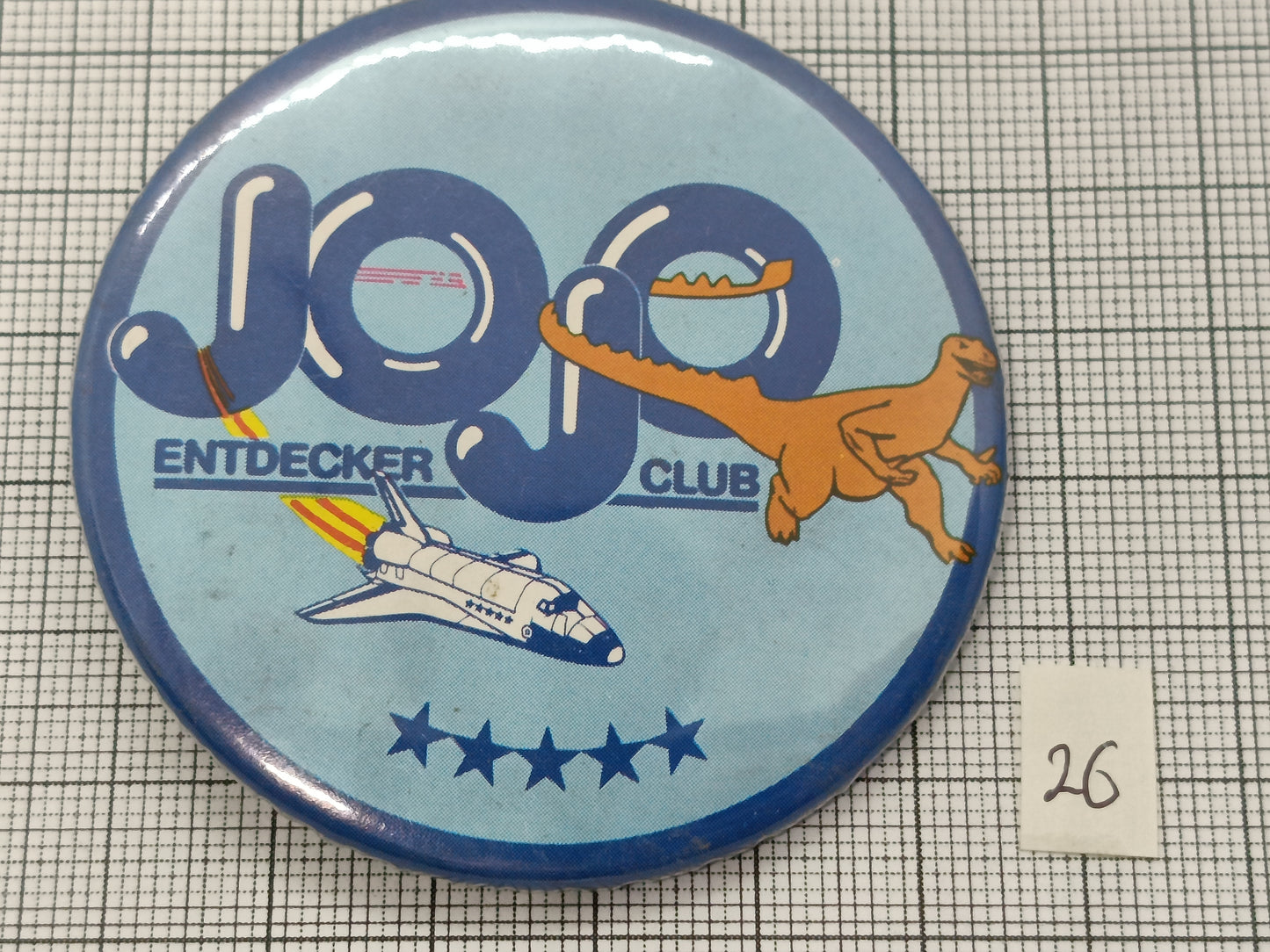 Pin Badge JOJO ENTDECKER CLUB #26