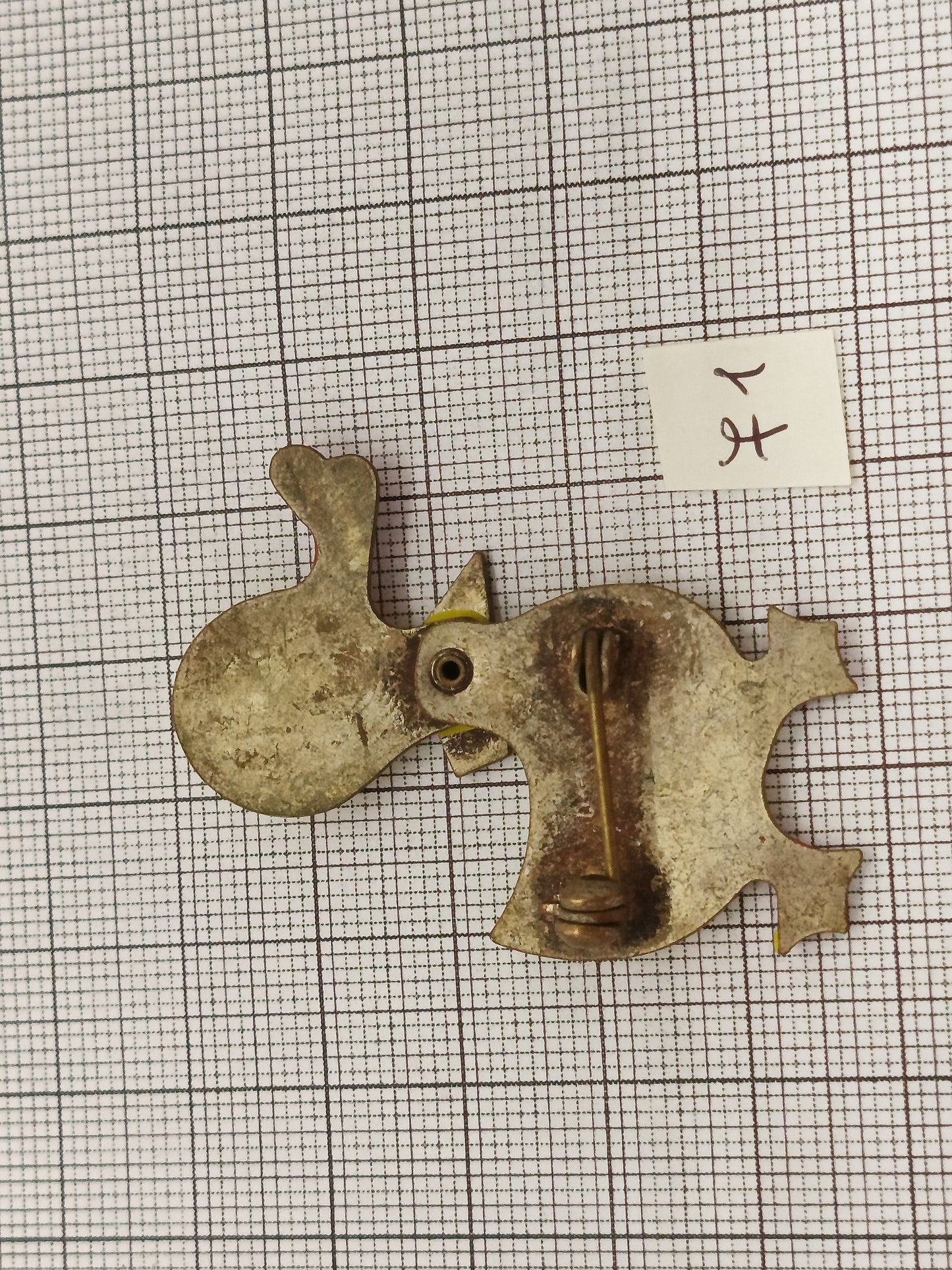 Pin Badge Duck Move Neck  #71