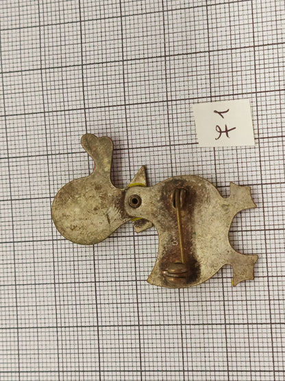 Pin Badge Duck Move Neck  #71