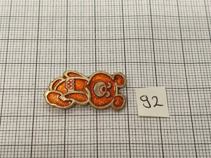 Pin Badge Misha 1980 Olympic games #92