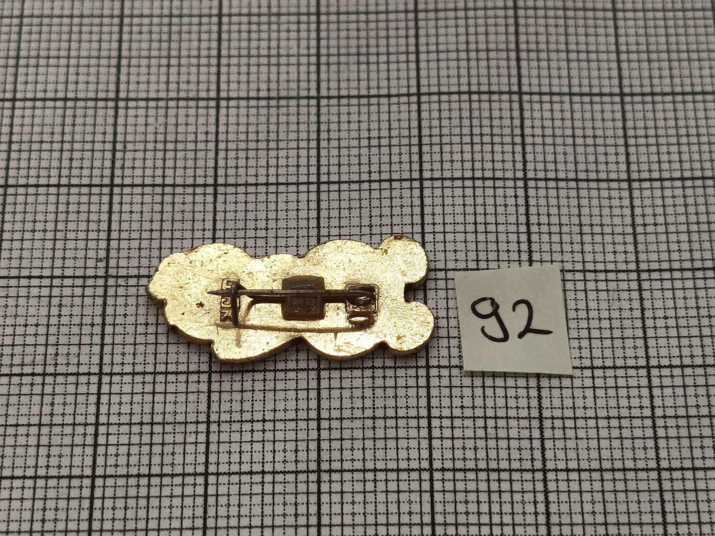 Pin Badge Misha 1980 Olympic games #92