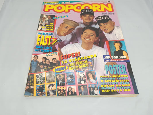 Magazine Popcorn 7/1994  13 Star Cards