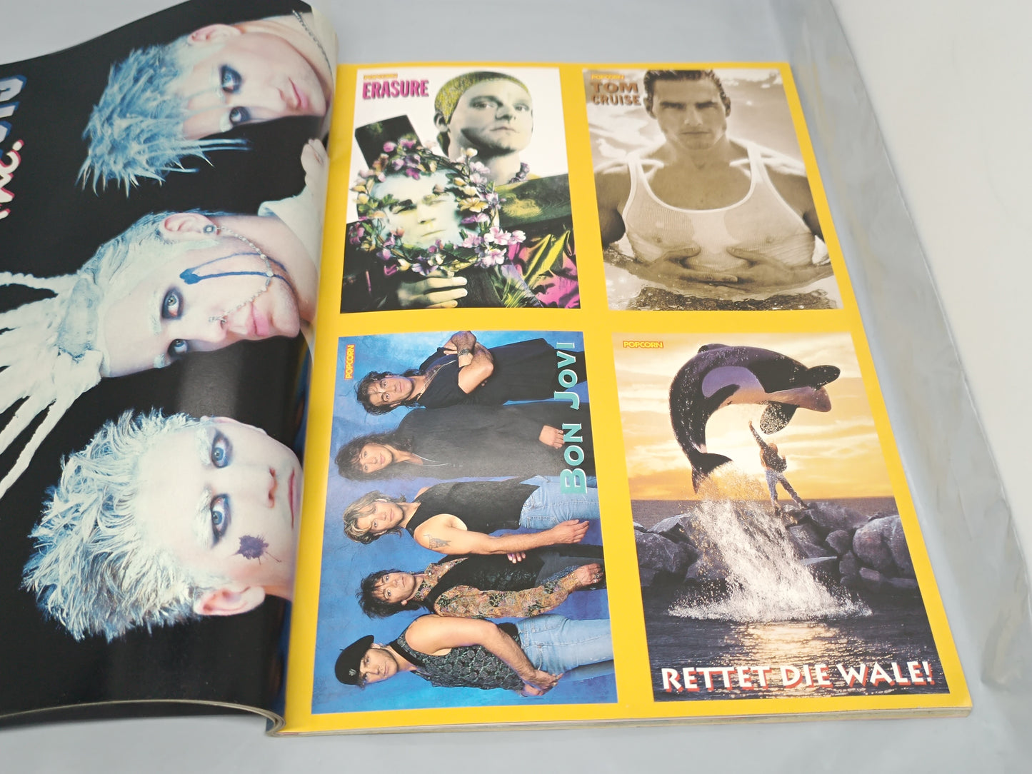 Magazine Popcorn 7/1994  13 Star Cards