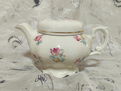 Kronester Bavaria milk jug with lid, antique porcelain __etsy:7933077364