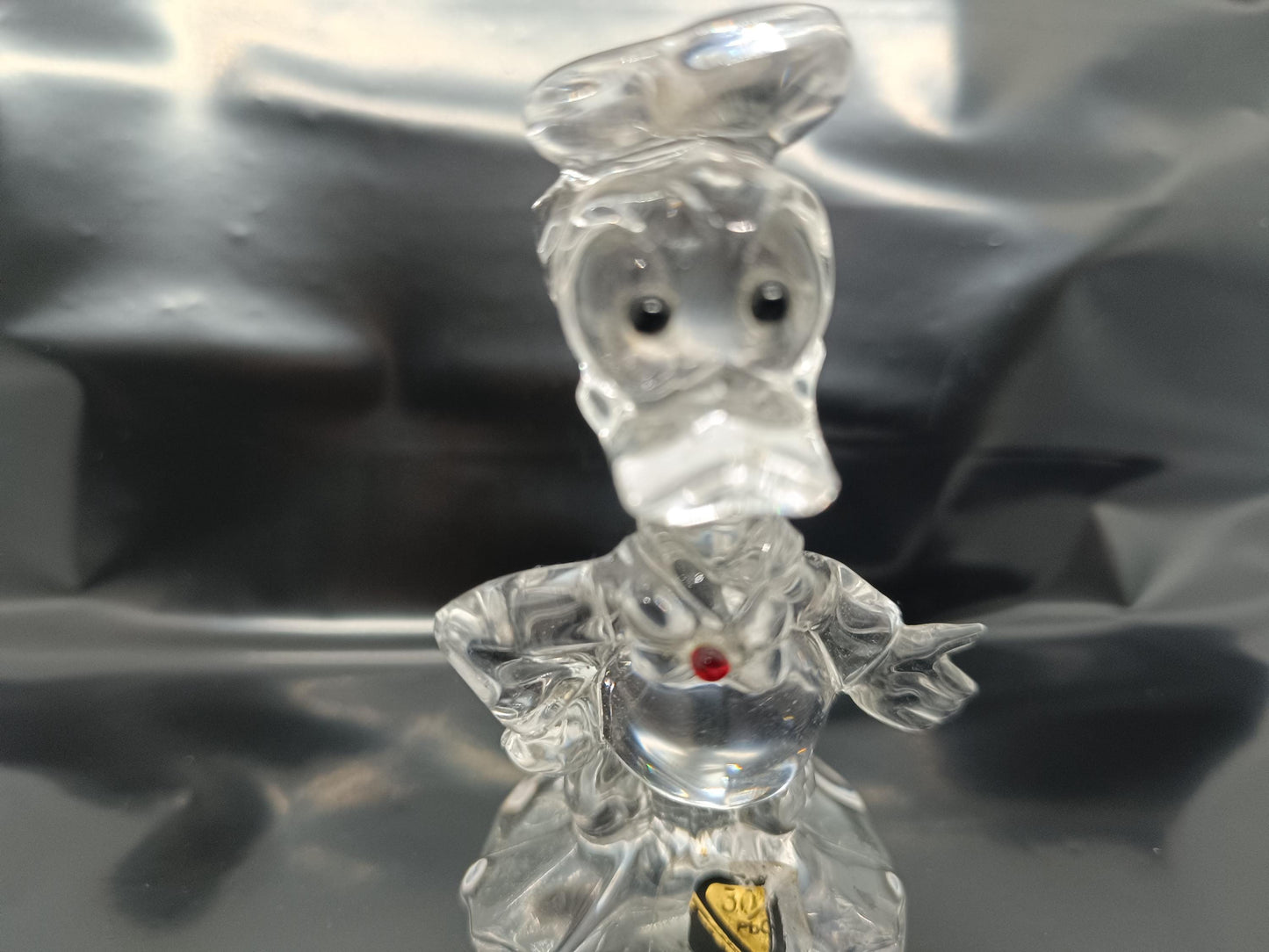 Lead Crystal figurine Disney Donald 10 cm Imperatore Cristallo 30 Pbo