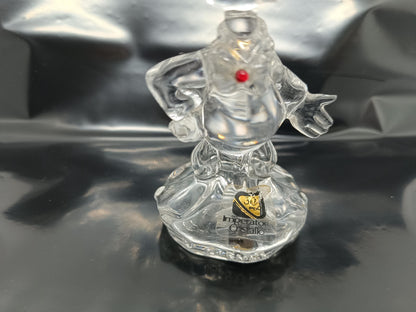 Lead Crystal figurine Disney Donald 10 cm Imperatore Cristallo 30 Pbo