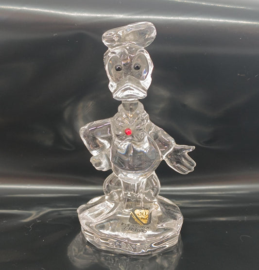 Lead Crystal figurine Disney Donald 10 cm Imperatore Cristallo 30 Pbo