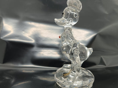 Lead Crystal figurine Disney Donald 10 cm Imperatore Cristallo 30 Pbo