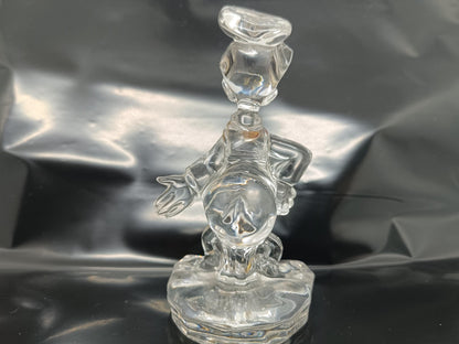 Lead Crystal figurine Disney Donald 10 cm Imperatore Cristallo 30 Pbo