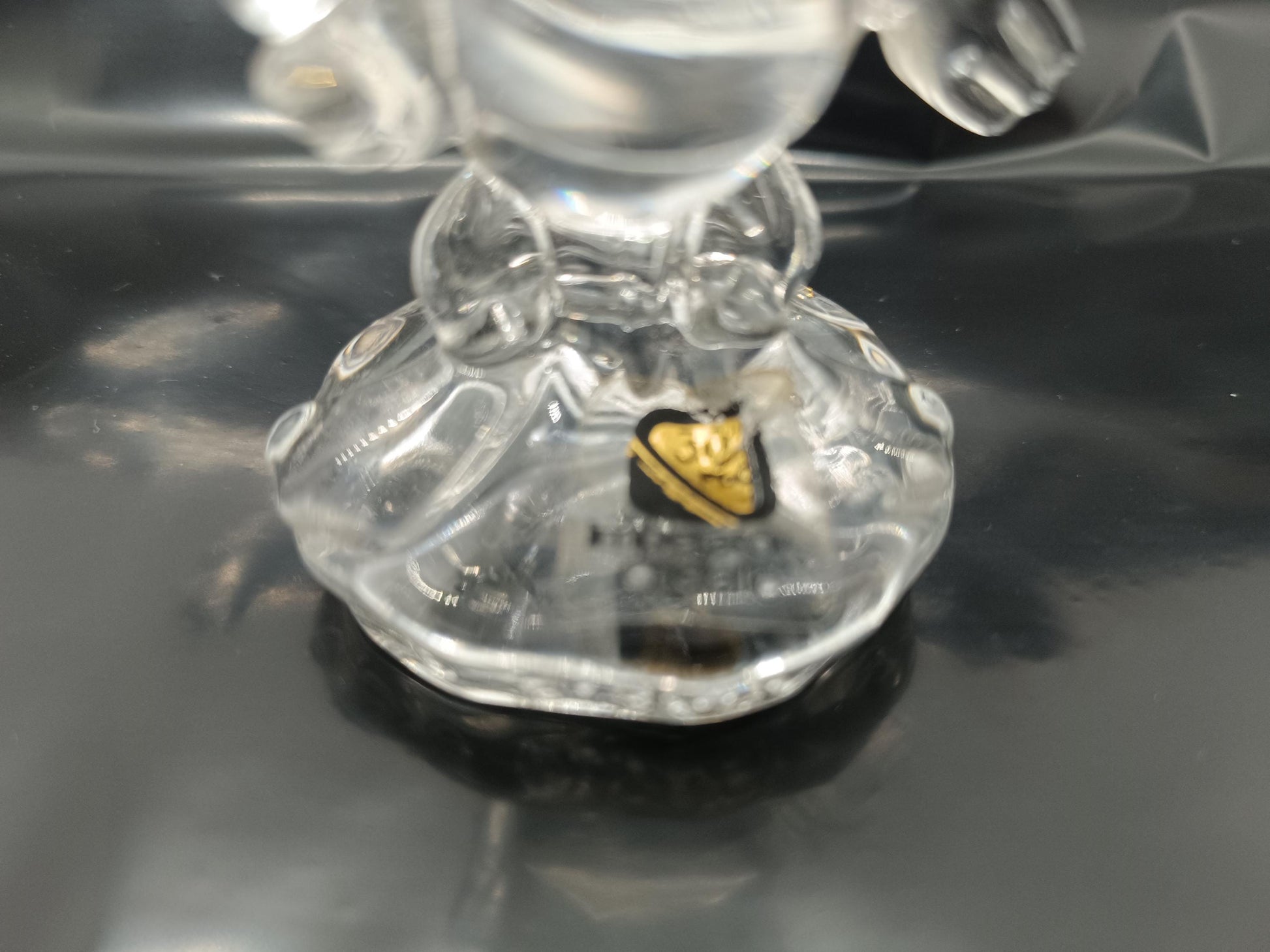 Lead Crystal figurine Disney Donald 10 cm Imperatore Cristallo 30 Pbo