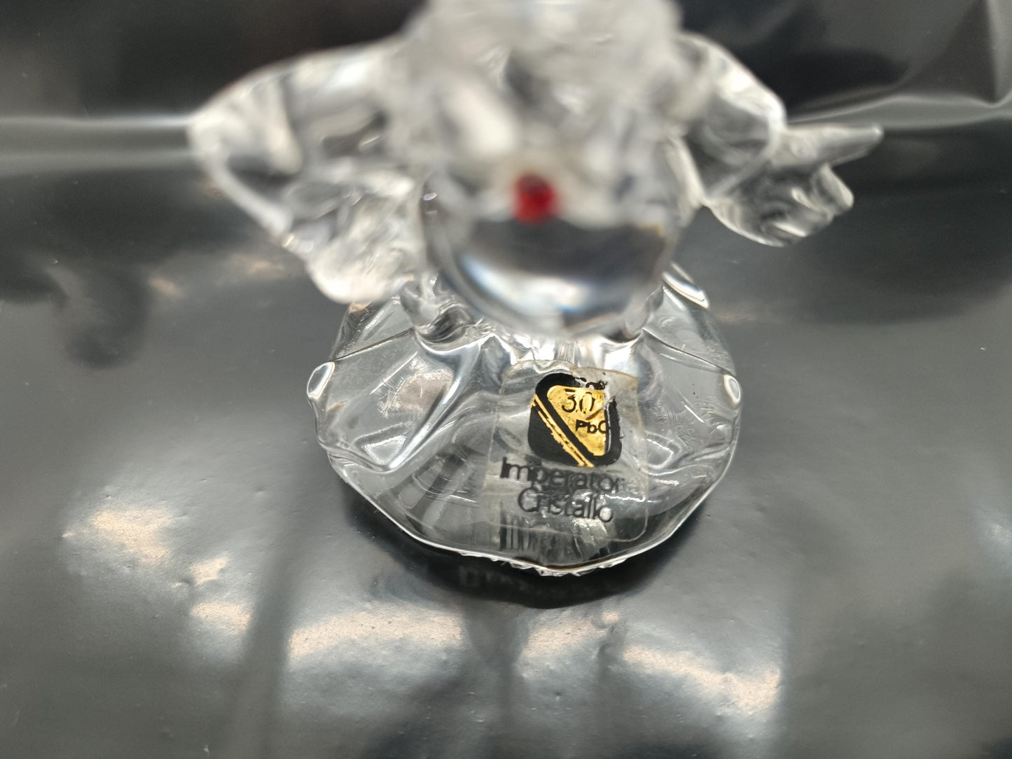 Lead Crystal figurine Disney Donald 10 cm Imperatore Cristallo 30 Pbo