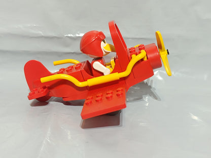 Lego Fabuland Fair Engine and Sandy's Airplane __etsy:7853432190