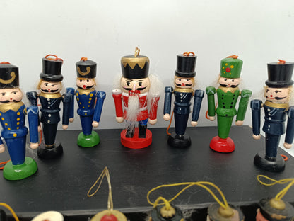 Lot of 14 Wooden Soldier Ornaments (etsy image id: 7122020882)
