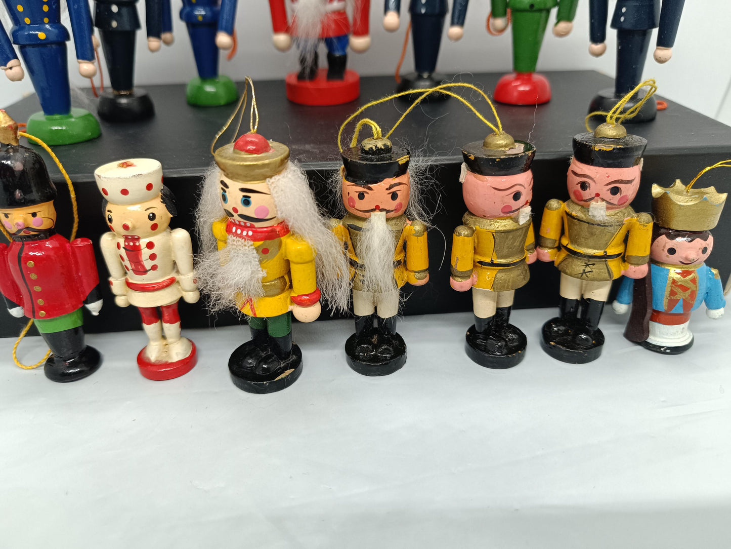 Lot of 14 Wooden Soldier Ornaments (etsy image id: 7122021000)