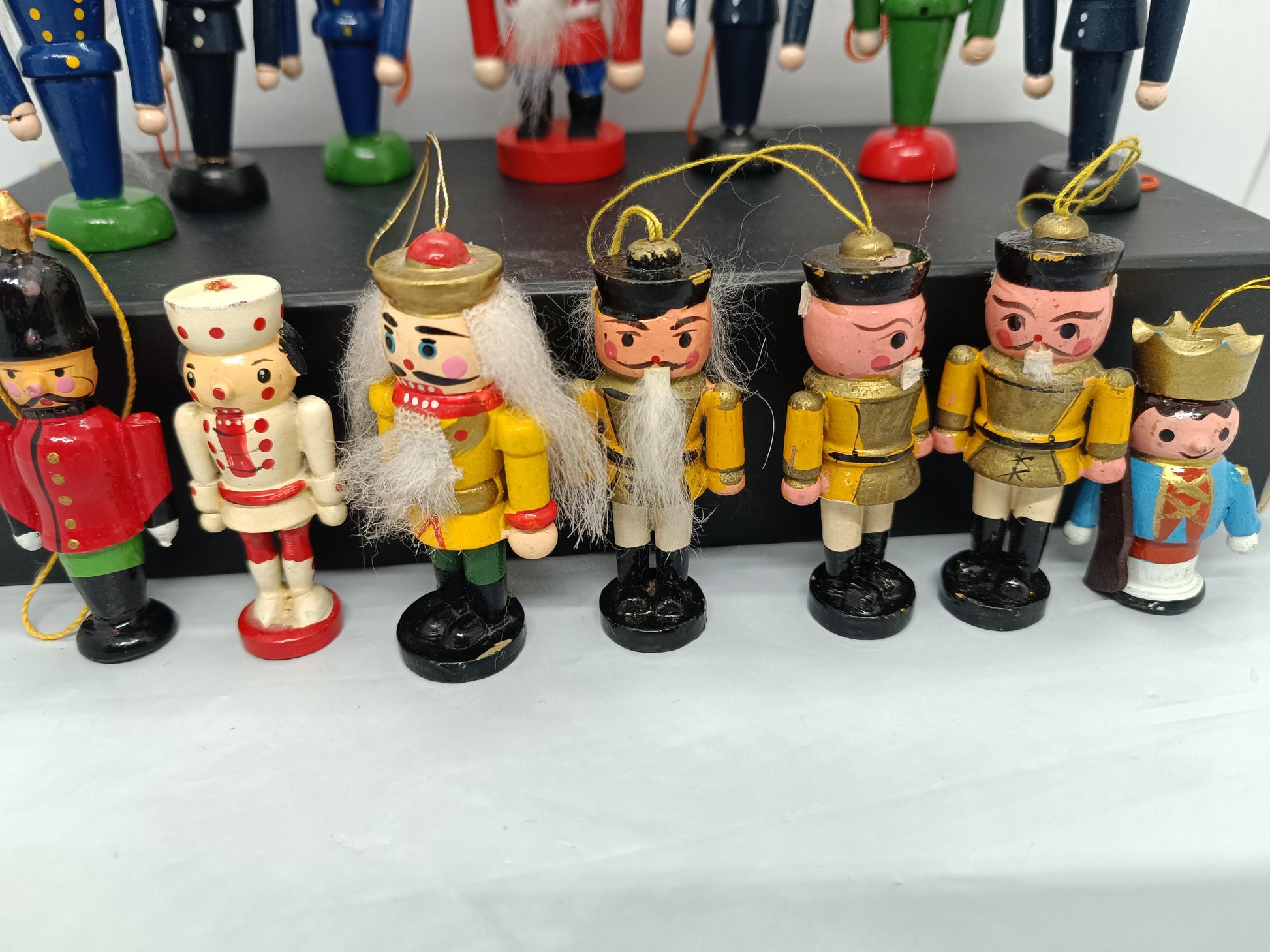 Lot of 14 Wooden Soldier Ornaments (etsy image id: 7122021000)