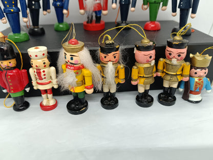 Lot of 14 Wooden Soldier Ornaments (etsy image id: 7122021000)