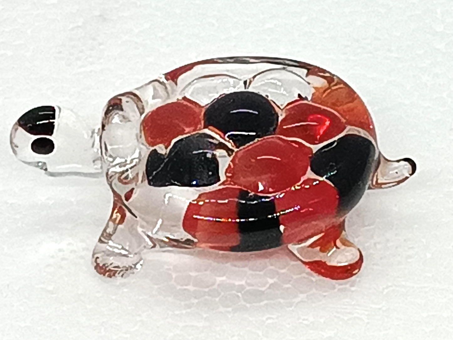 Small Glass Figurines Fish Bell Turtle __etsy:7919291606