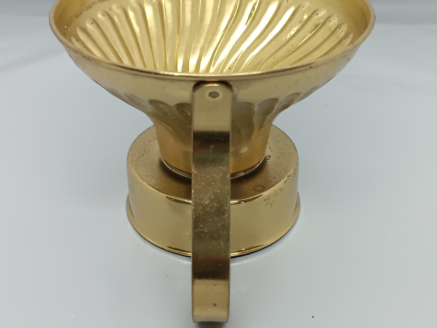 Vintage Candlestick Massive Messing SKS 60's West Germany (etsy image id: 7183157795)