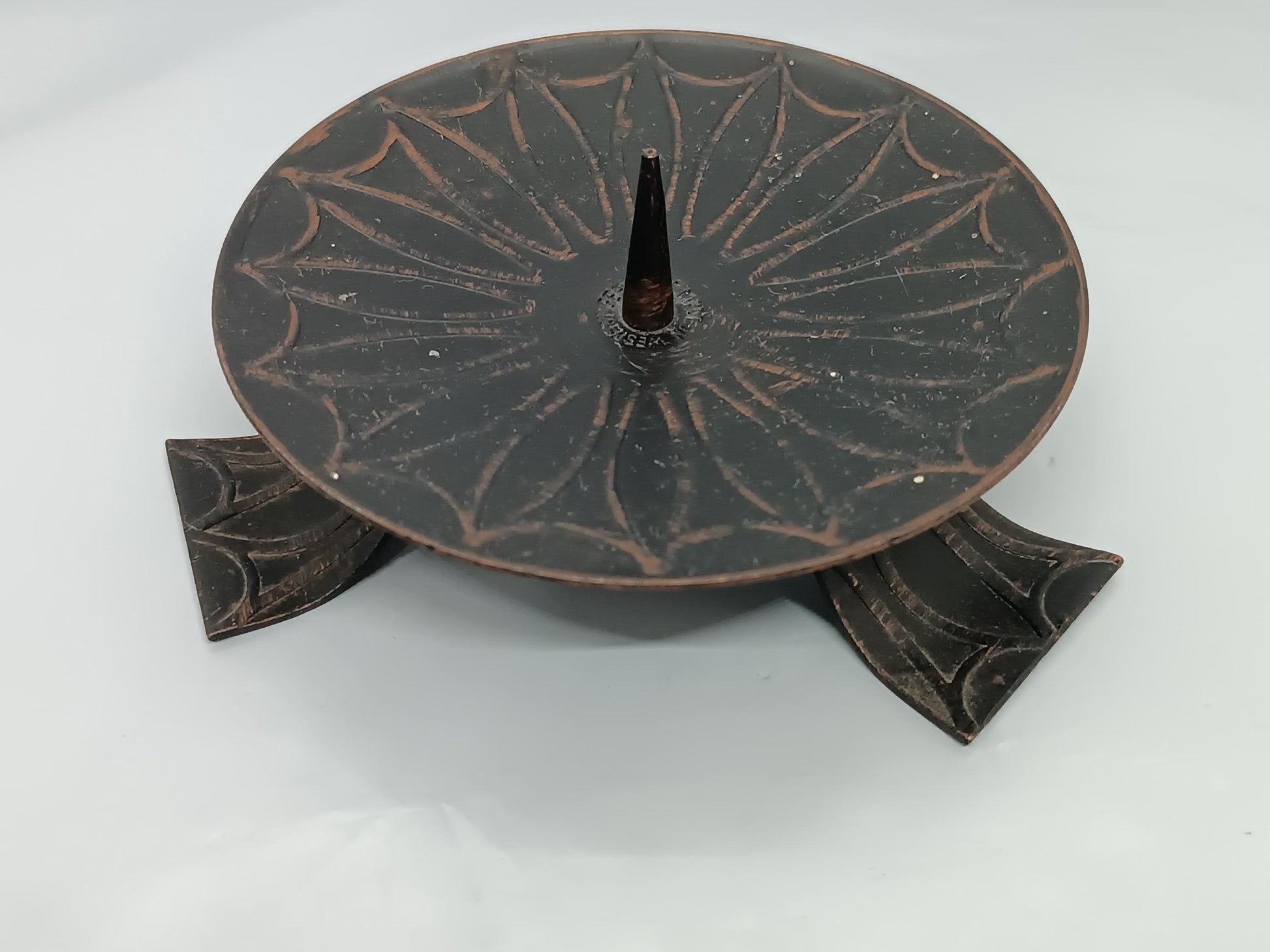 Vintage Candlestick wrought iron 60's West Germany (etsy image id: 7183121519)