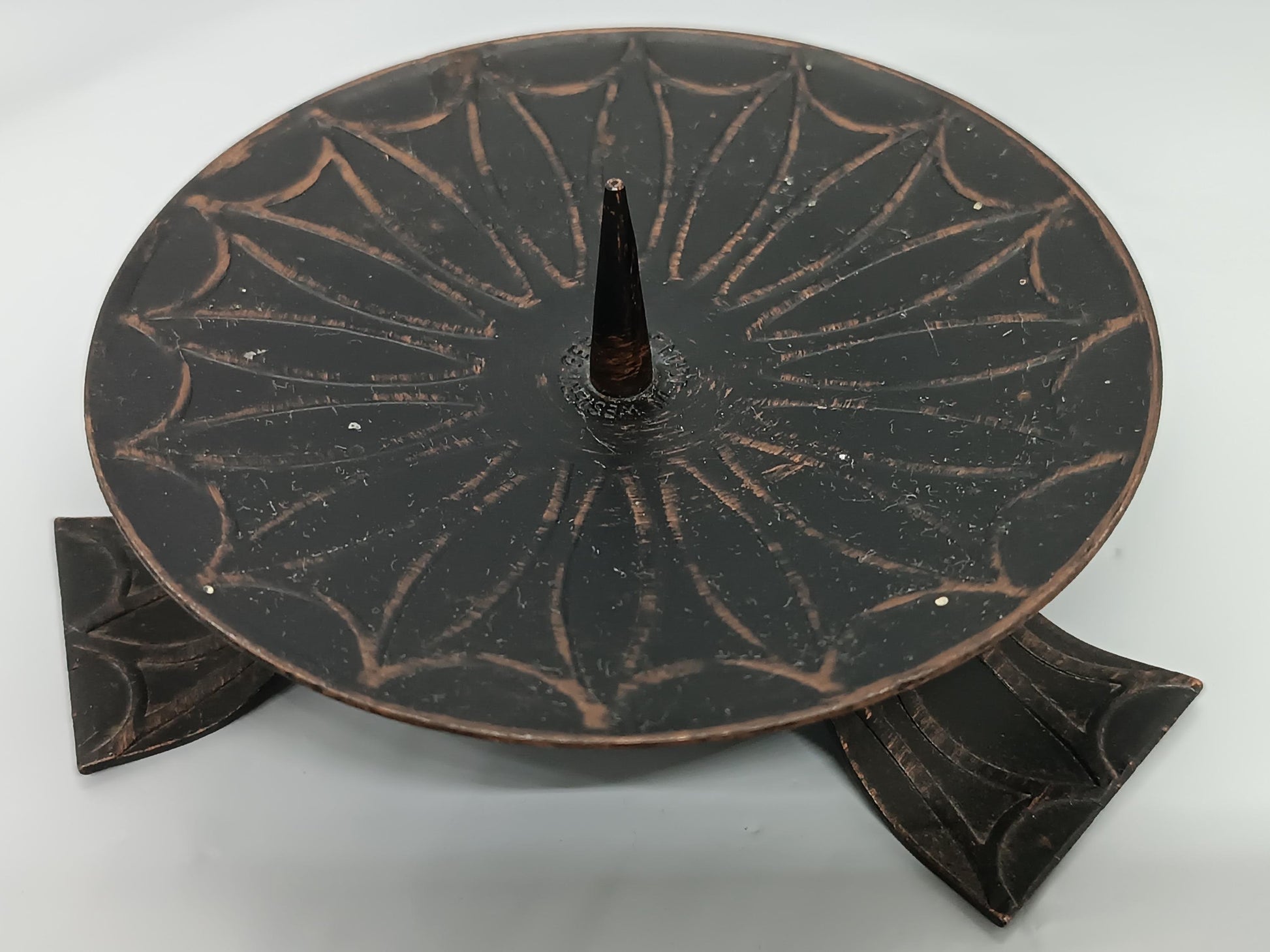 Vintage Candlestick wrought iron 60's West Germany (etsy image id: 7135147716)