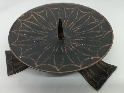 Vintage Candlestick wrought iron 60's West Germany (etsy image id: 7135147716)