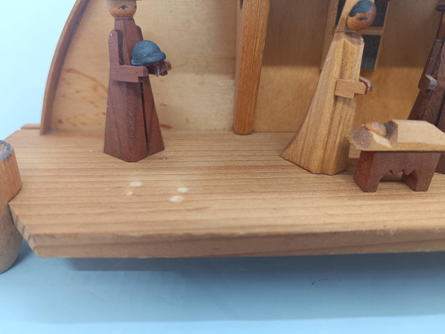 Vintage Christmas Nativity Scene, Candleholders (etsy image id: 7220445220)