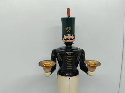 Vintage Erzgebirge Miner Candlestick 29 cm (etsy image id: 7308610994)