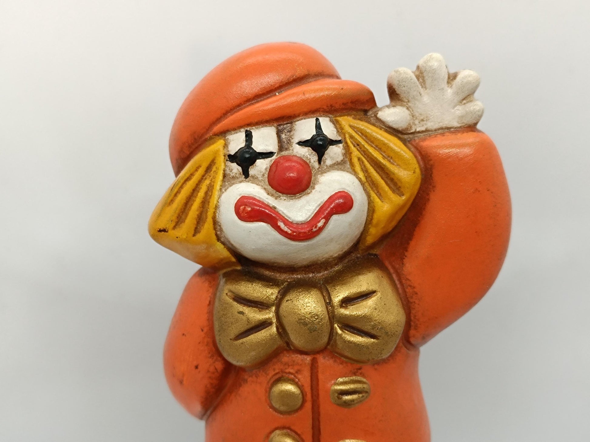Vintage Figurine Clown Thun __etsy:7115993982
