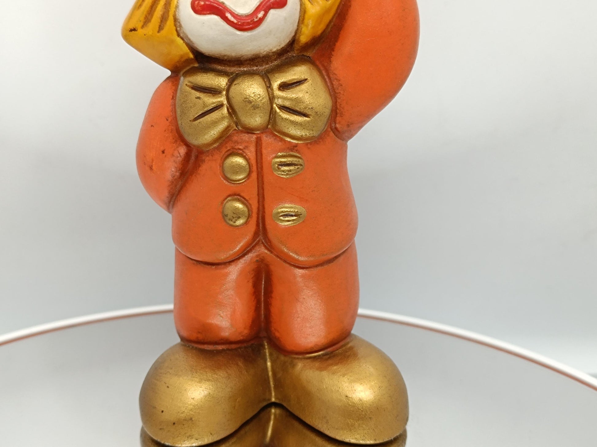 Vintage Figurine Clown Thun __etsy:7163965159