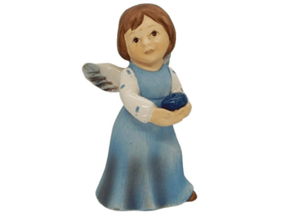 Vintage Figurine Geobel Blue Angel 8 cm