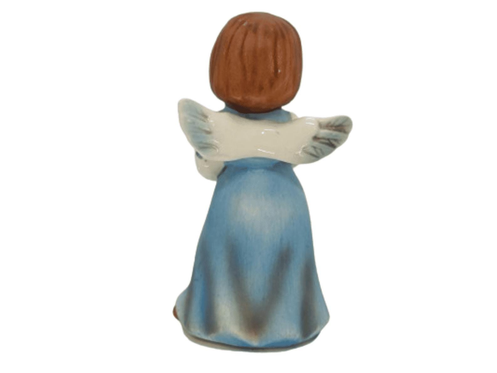 Vintage Figurine Geobel Blue Angel 8 cm