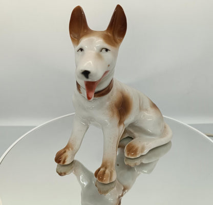 Vintage Figurine German Dog Made in Japan Ceramic __etsy:7162316595