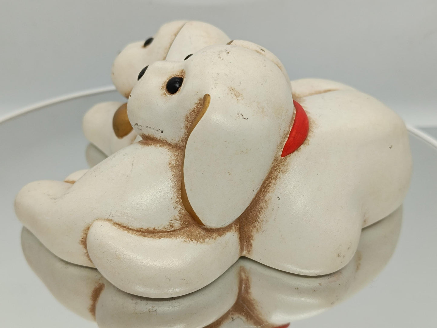Vintage Figurine Puppies Thun __etsy:7115953794