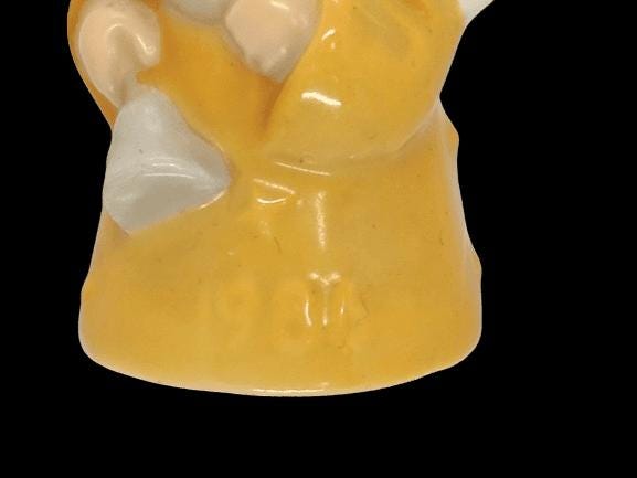 Vintage Goebel Figurine Angel Bell 1986 Ornaments __etsy:7113759090