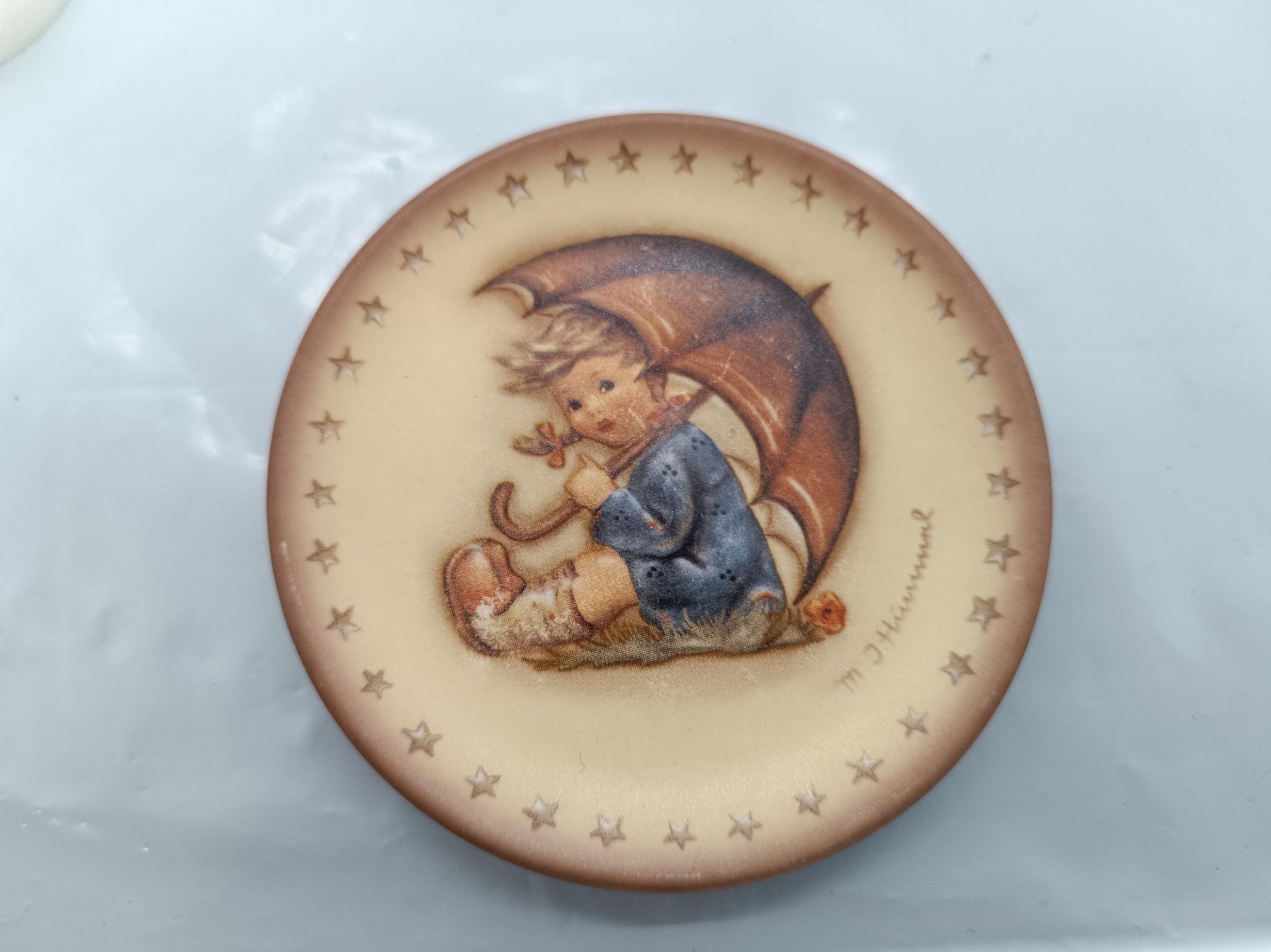 Vintage Goebel Hummel 4 Plate __etsy:7116005160