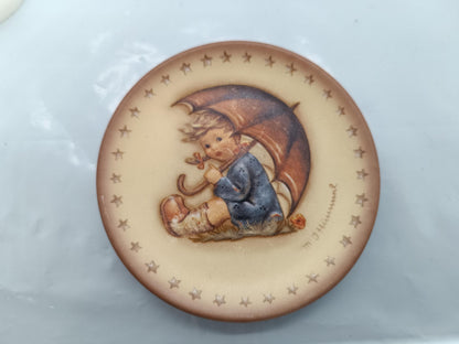 Vintage Goebel Hummel 4 Plate __etsy:7116005160