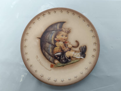Vintage Goebel Hummel 4 Plate __etsy:7163975877