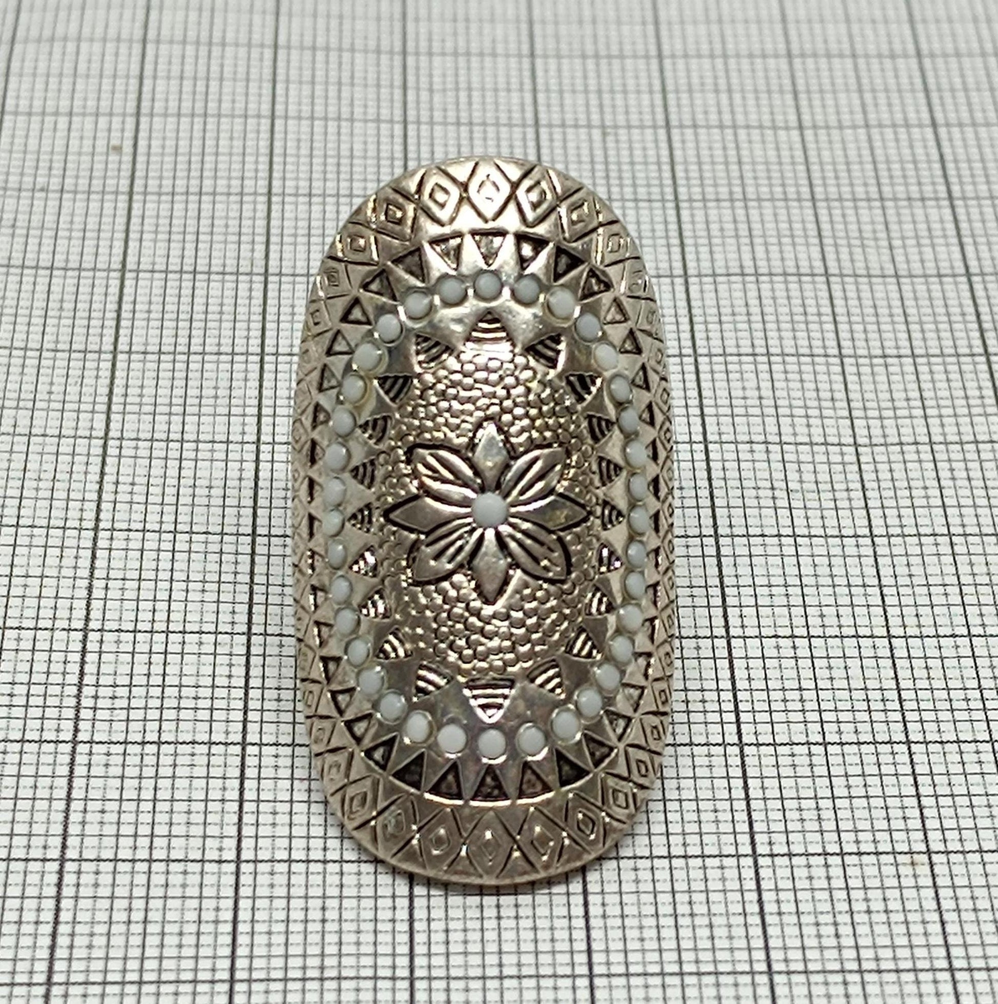 Vintage Ring Mandala Size 7 __etsy:6750534179