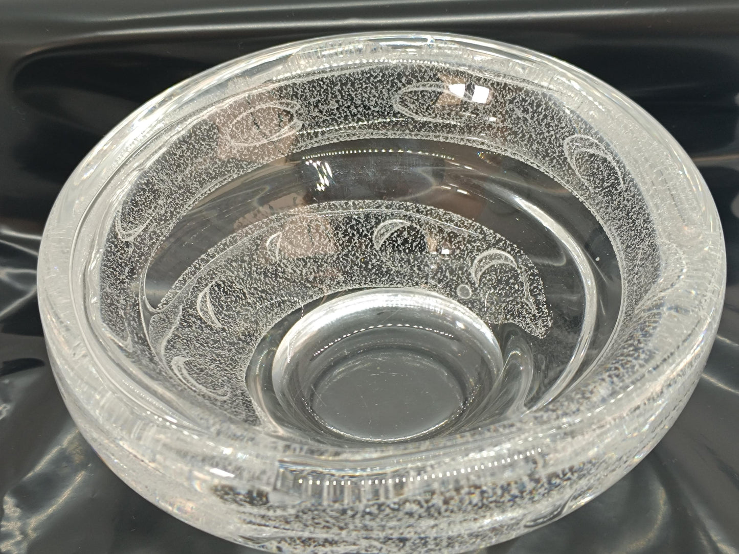Vintage Solid Bowl Signed Reijmyre Sweden __etsy:7967290287