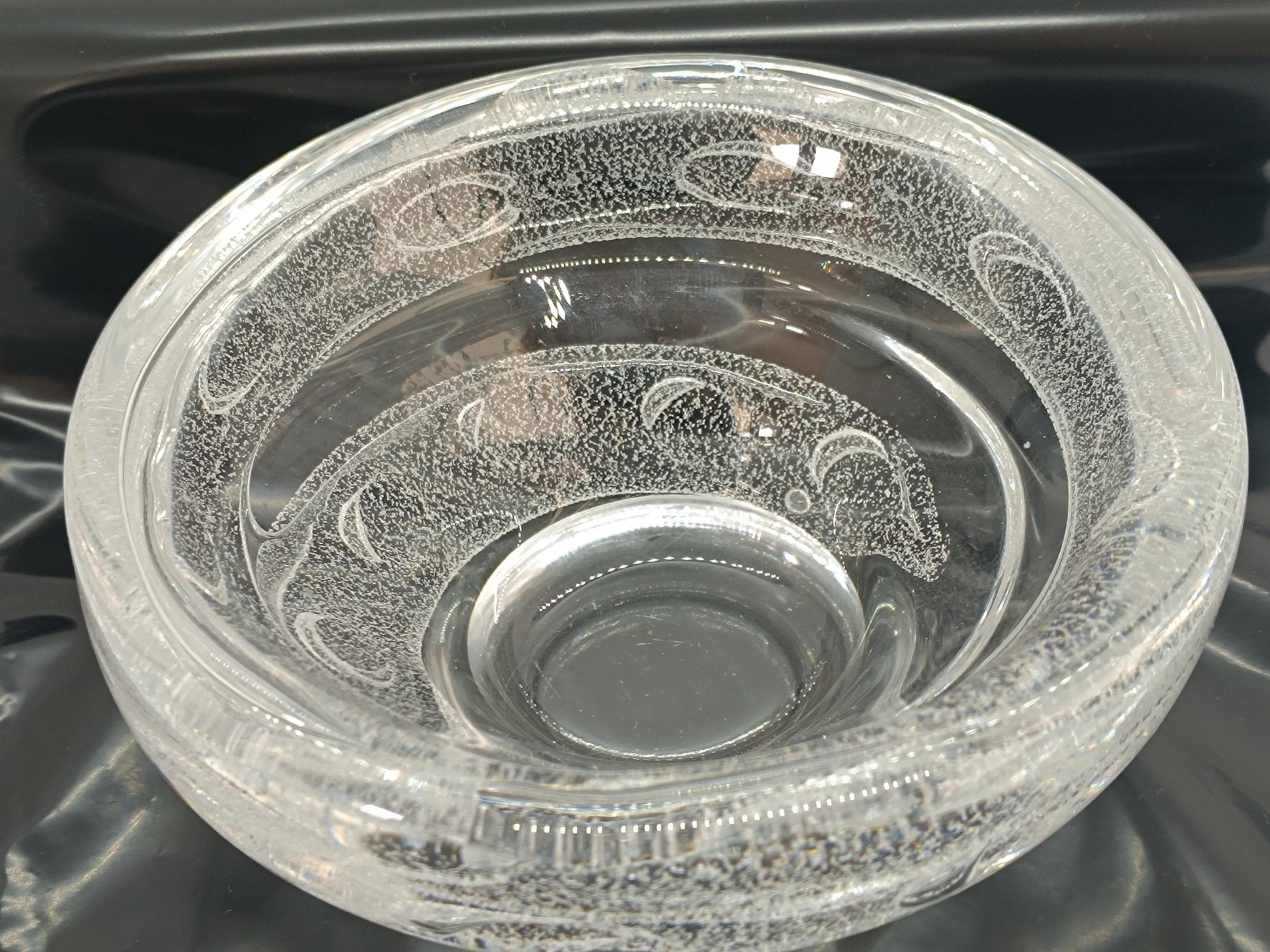 Vintage Solid Bowl Signed Reijmyre Sweden __etsy:7967290287