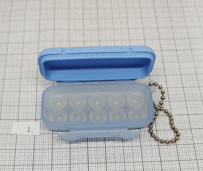 Vintage Tupperware keychains __etsy:7251092393