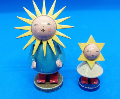 Vintage Weha Kunst Mother Sun and 3 Star Children (etsy image id: 7170762083)