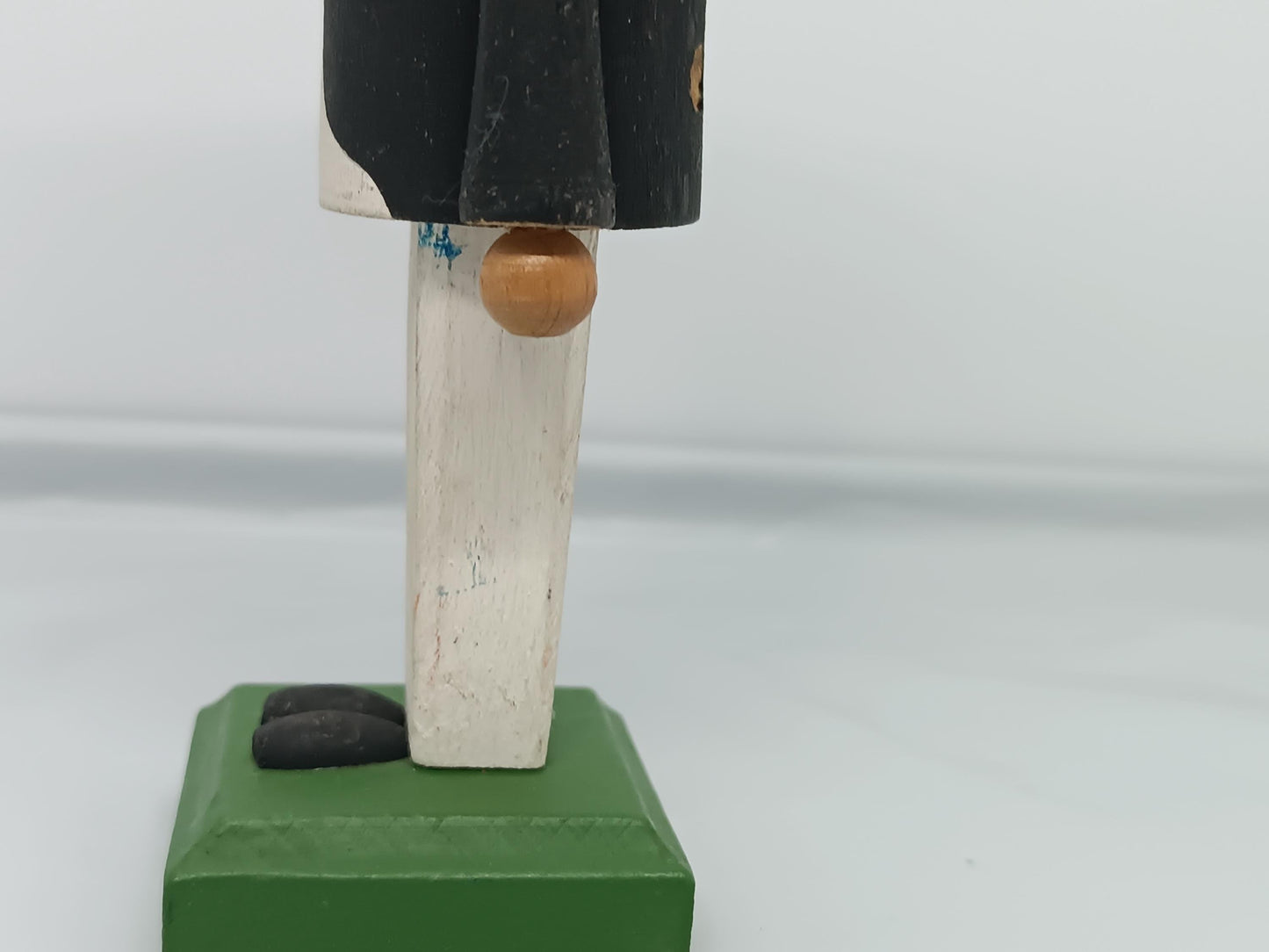 Vintage Wooden Erzgebirge Incense Smoker Miner Smoker Raucher 17 cm