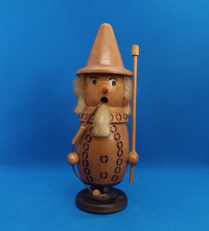 Vintage Wooden Erzgebirge Incense Smoker Raucher 8,5"