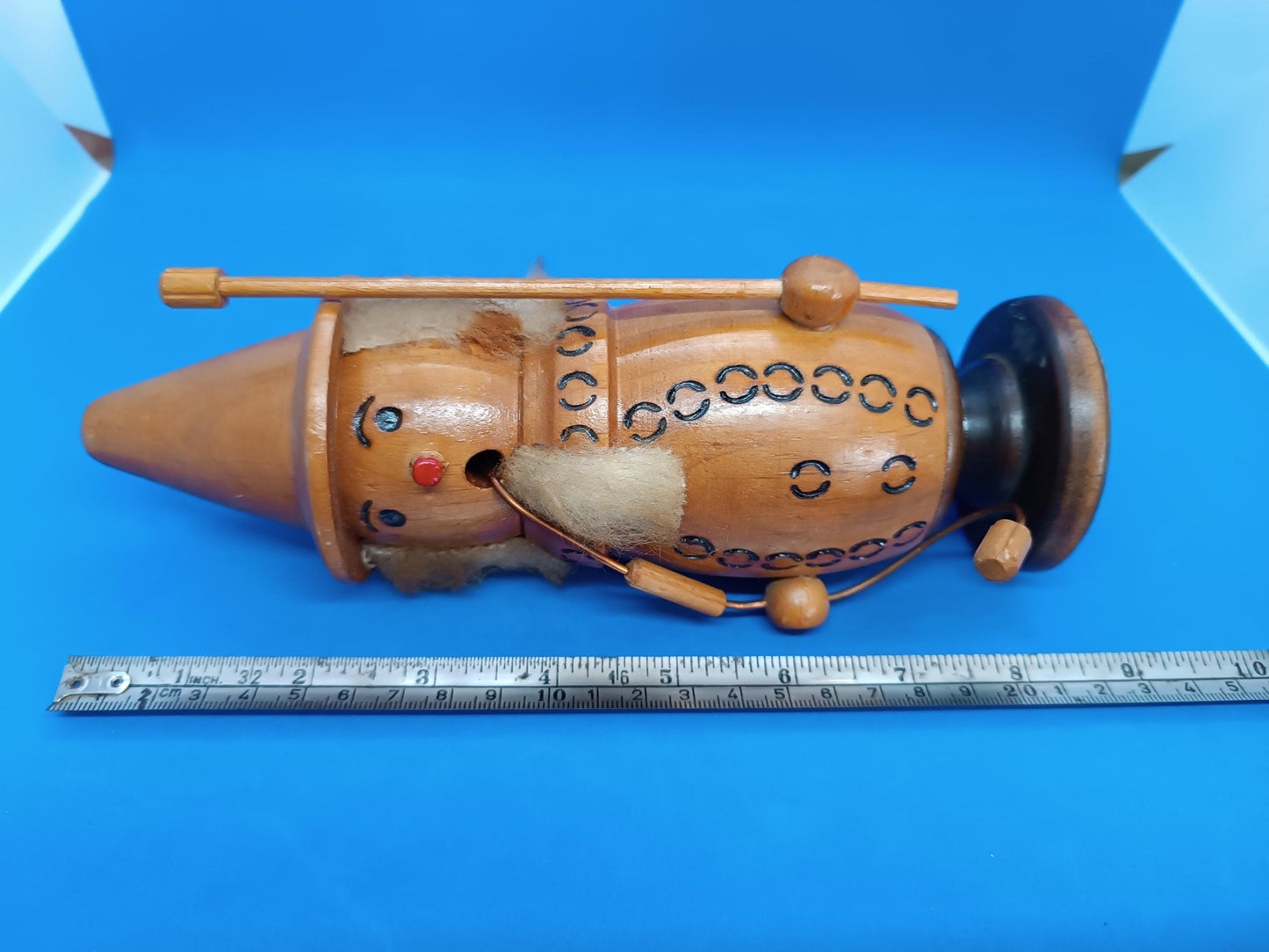 Vintage Wooden Erzgebirge Incense Smoker Raucher 8,5"