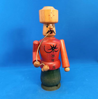 Vintage Wooden Erzgebirge Incense Smoker Turkish Erzgebirge 7,5"