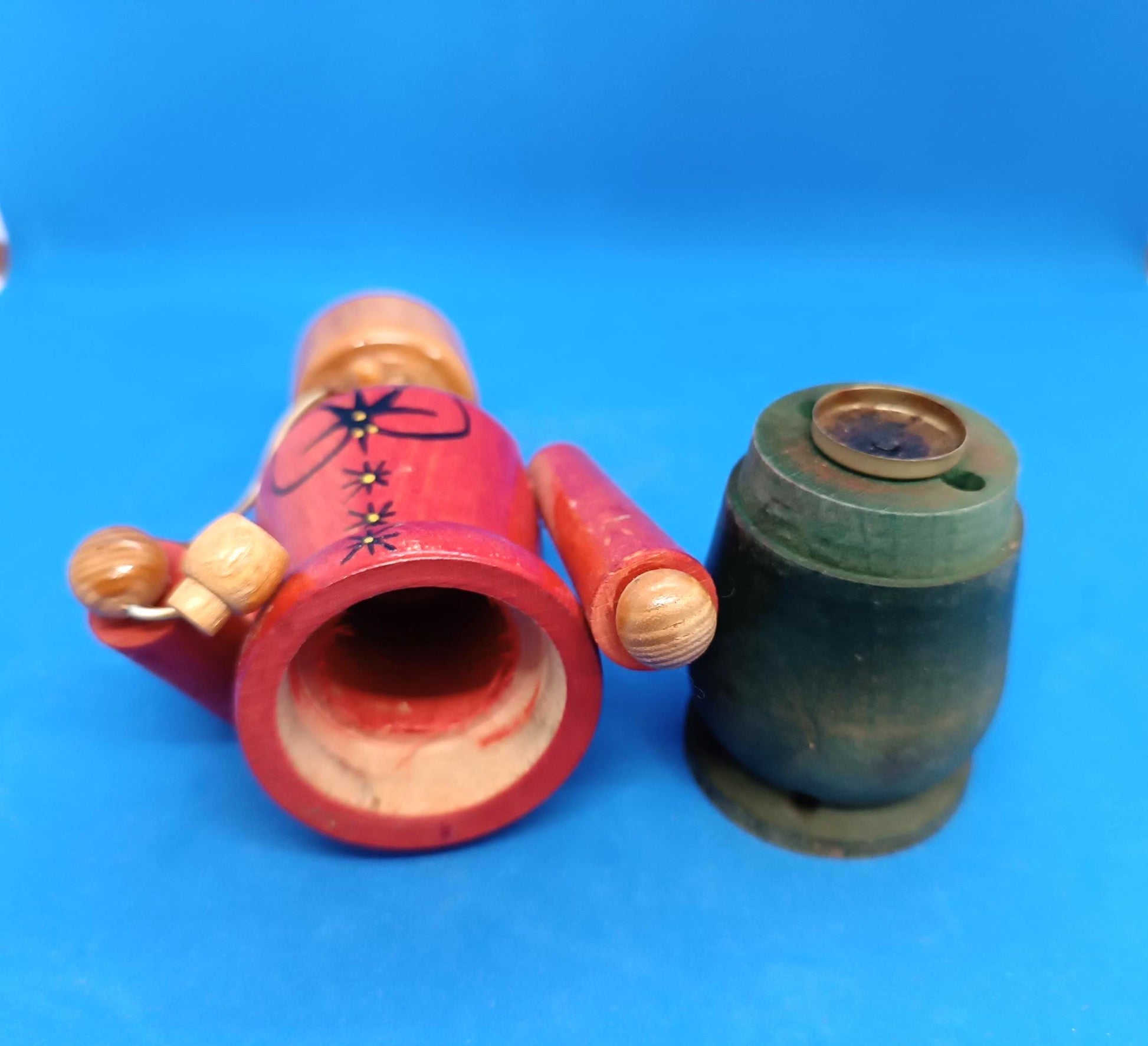 Vintage Wooden Erzgebirge Incense Smoker Turkish Erzgebirge 7,5"